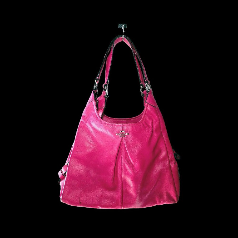 Maggie Madison✨COACH✨Vintage 21225⭐Pink Leather Hobo